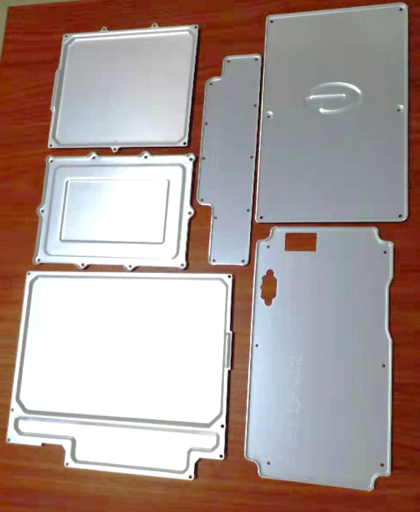 New energy vehicle battery aluminum covers
